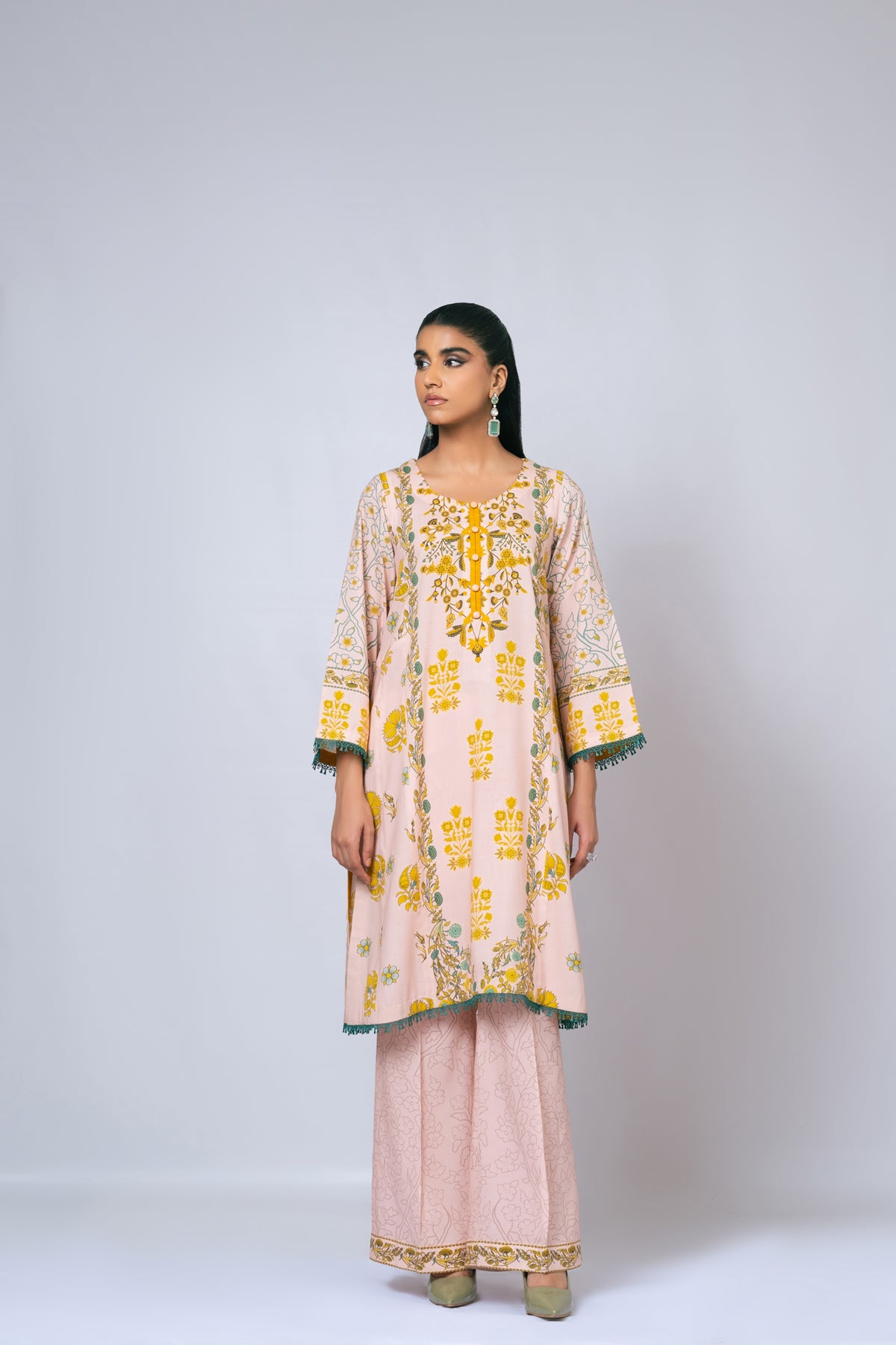 shop online stitched linen shirts for women in Pakistan