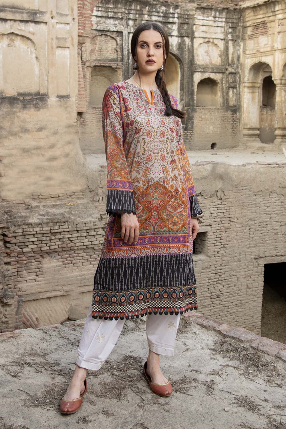 ready made khaddar shirts price for women online in pakistan