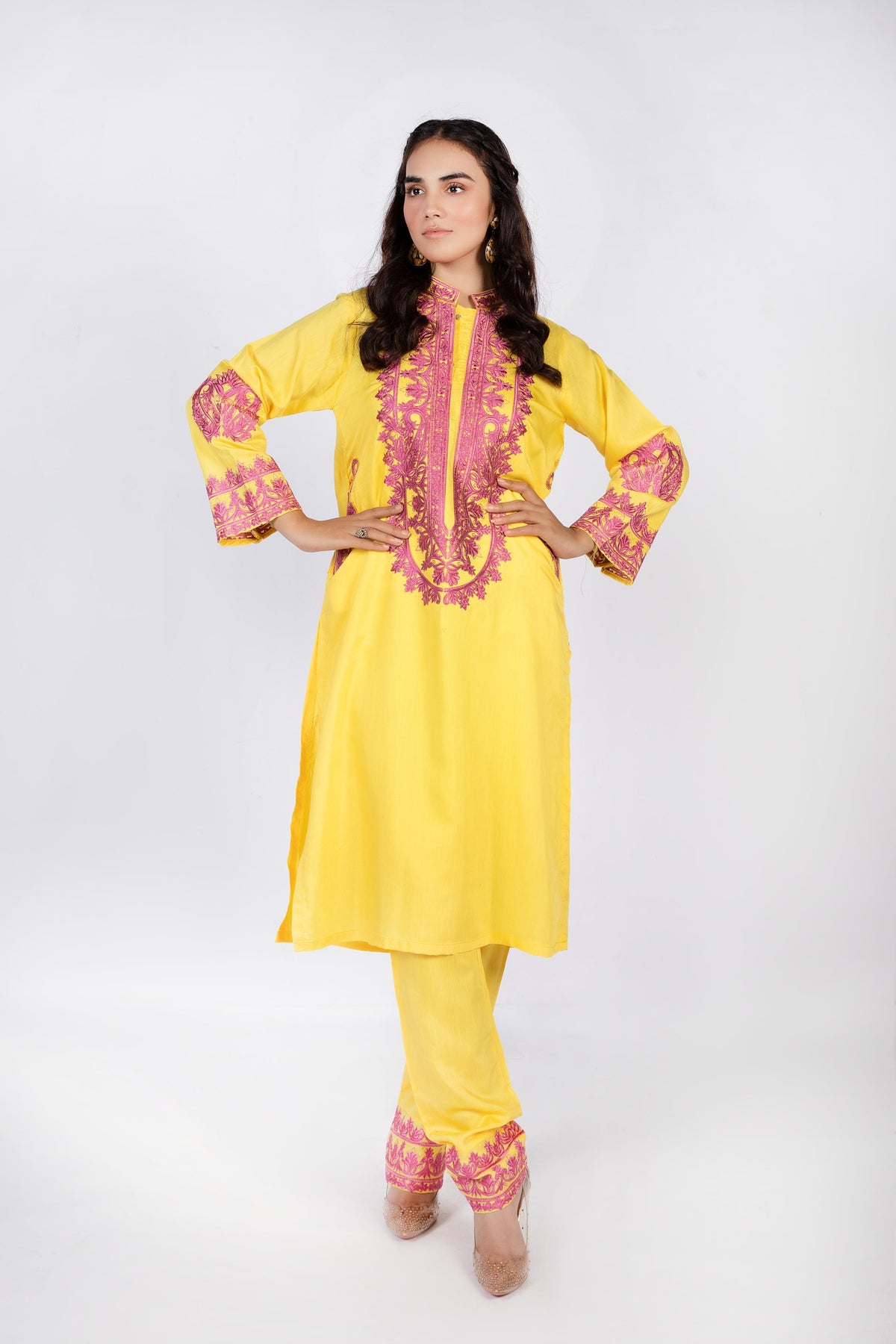 embroidered Pakistani dresses