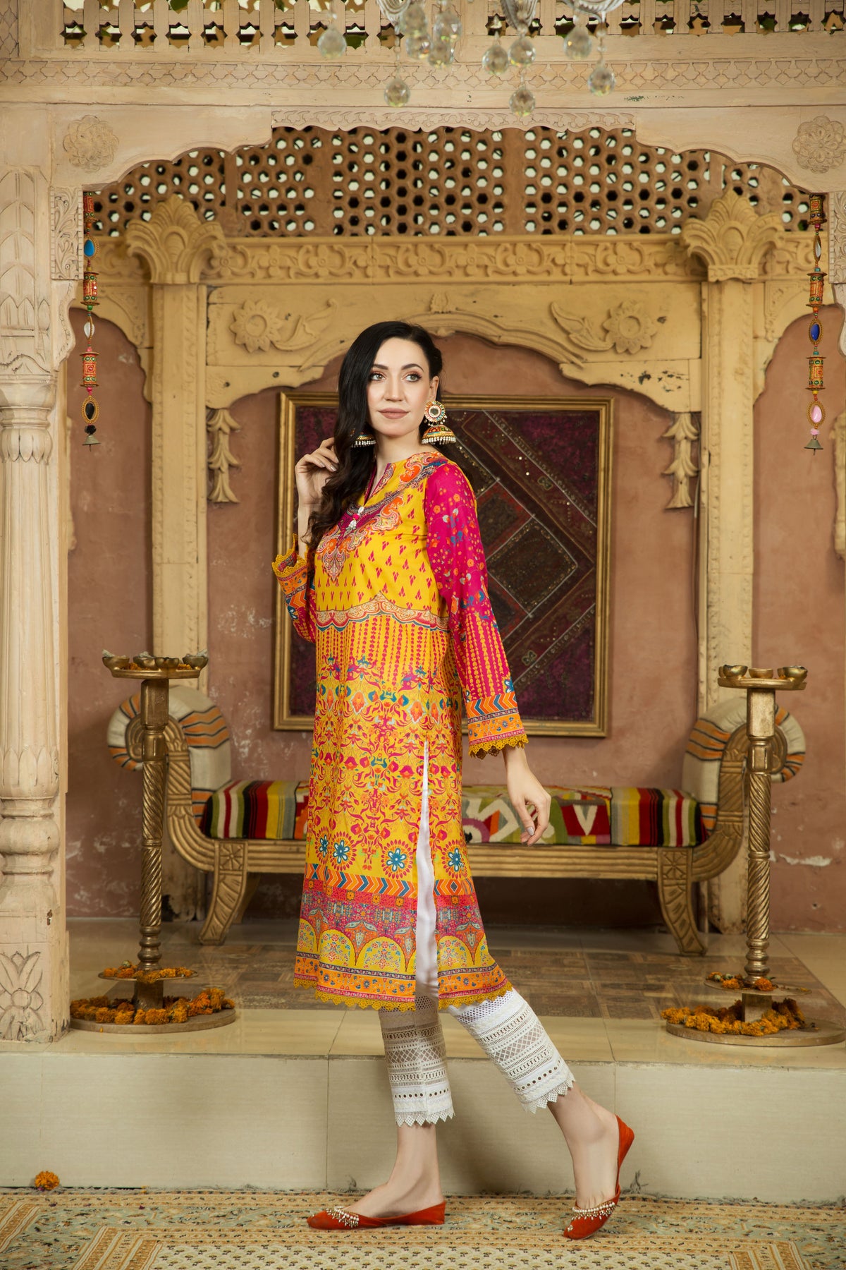 ladies lawn shirts eid collection 2026